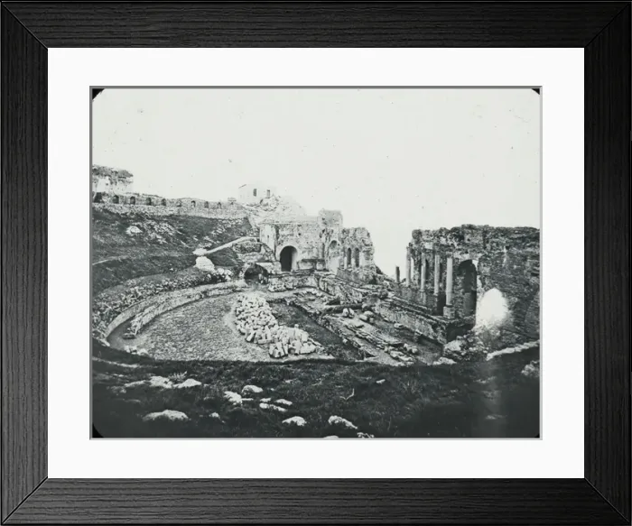Framed Print : Sicily - Greek Theatre at Taormina Framed Print : Sicily - Greek Theatre at Taormina