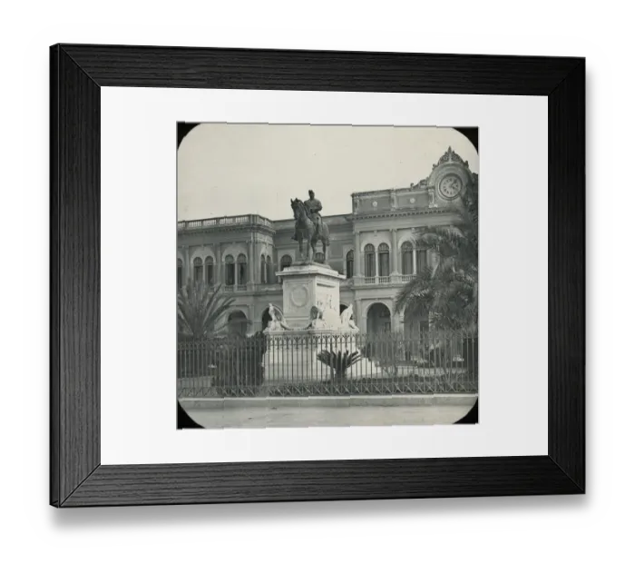 Framed Print : Sicily - Victor Emmanuel Statue Framed Print : Sicily - Victor Emmanuel Statue
