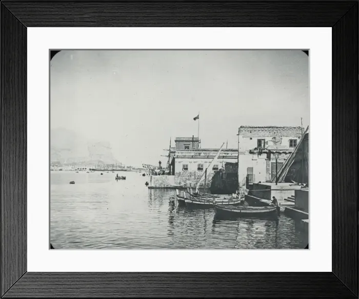 Framed Print : Sicily - Palermo Harbour Framed Print : Sicily - Palermo Harbour