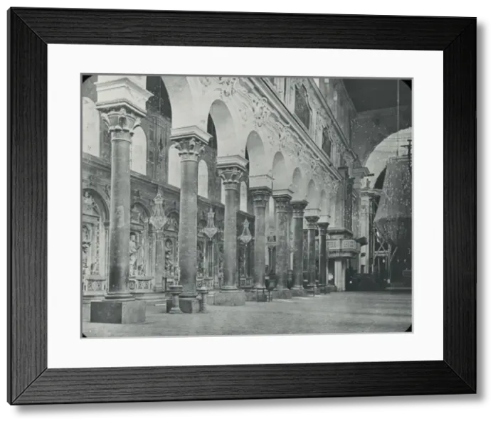 Framed Print : Sicily - Messina Cathedral Interior Framed Print : Sicily - Messina Cathedral Interior