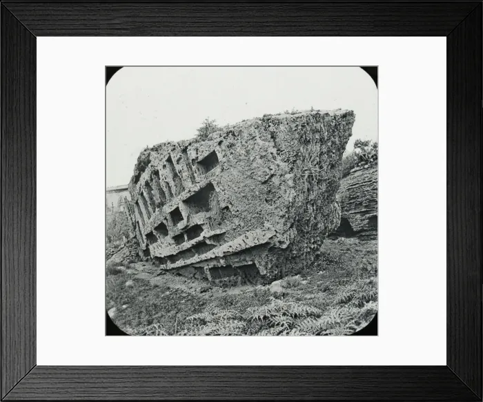Framed Print : Sicily - Effects of an Earthquake, Girgenti Framed Print : Sicily - Effects of an Earthquake, Girgenti