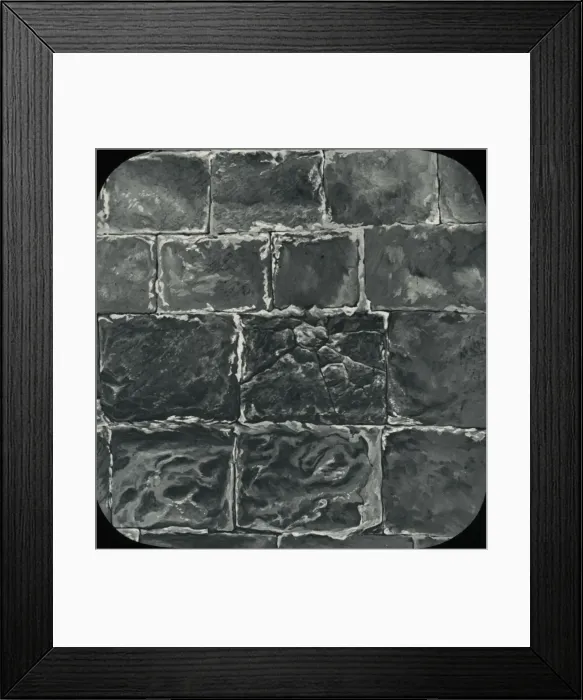 Framed Print : Canary Islands - Tenerife, Santa Cruz, shattered stone on th Framed Print : Canary Islands - Tenerife, Santa Cruz, shattered stone on th