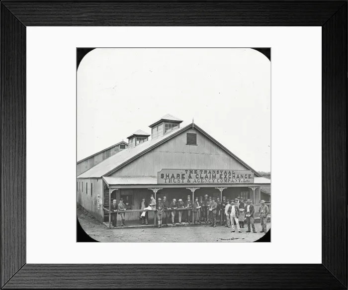 Framed Print : South Africa - The Exchange Framed Print : South Africa - The Exchange
