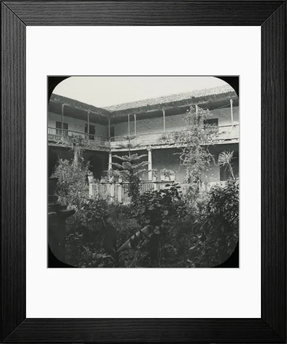 Framed Print : Canary Islands - Orotava, Interior of Convent Quadrangle Framed Print : Canary Islands - Orotava, Interior of Convent Quadrangle