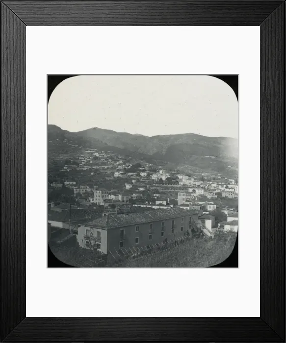 Framed Print : Madera, view from roof of hotel Framed Print : Madera, view from roof of hotel