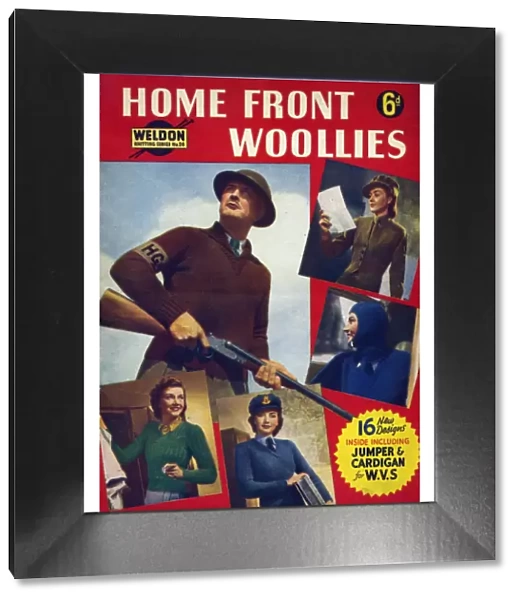 WWII knitting booklet, Home Front Woollies