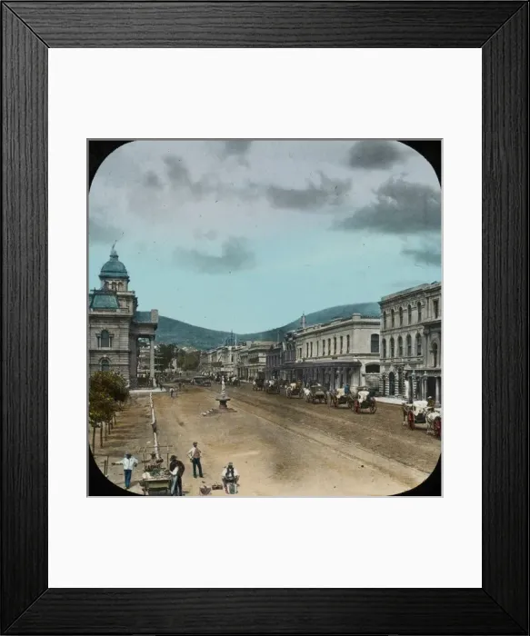Framed Print : South Africa - Adderley Street, Cape Town Framed Print : South Africa - Adderley Street, Cape Town