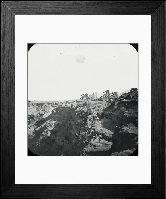Framed Print : South Africa - De Beers diamond mine