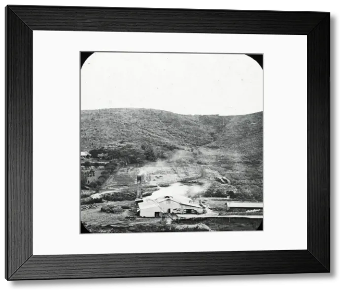 Framed Print : South Africa - A sugar mill and plantation Framed Print : South Africa - A sugar mill and plantation
