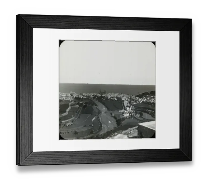 Framed Print : Canary Islands - Lantern slide of Grand Canary, Las Palmas Framed Print : Canary Islands - Lantern slide of Grand Canary, Las Palmas