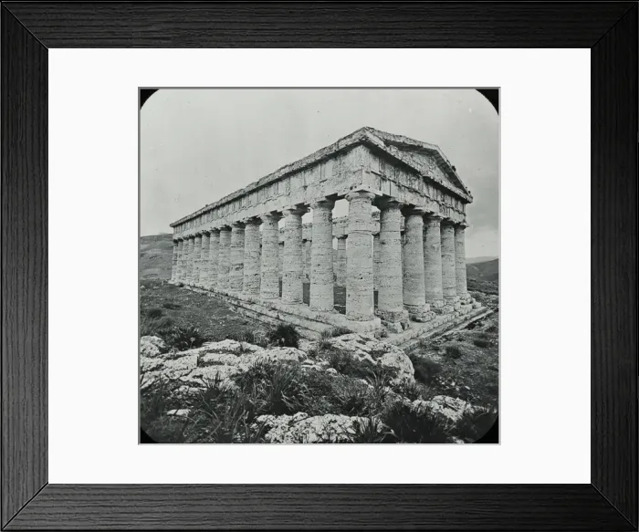 Framed Print : Sicily - Segesta Greek Temple Framed Print : Sicily - Segesta Greek Temple