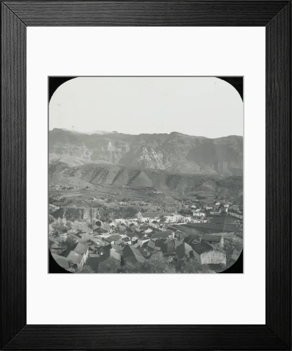 Framed Print : Canary Islands - Grand Canary, Village of Tirajana San Barth Framed Print : Canary Islands - Grand Canary, Village of Tirajana San Barth