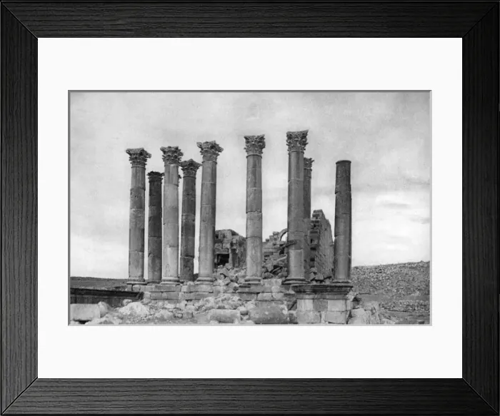 Framed Print : Great Temple at Jerash (Gerasa), Jordan, Holy Land Framed Print : Great Temple at Jerash (Gerasa), Jordan, Holy Land