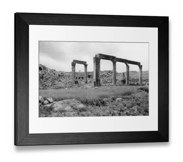 Framed Print : North Theatre at Jerash (Gerasa), Jordan, Holy Land Framed Print : North Theatre at Jerash (Gerasa), Jordan, Holy Land