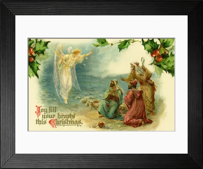 Framed Print : Shepherds watching their flocks Framed Print : Shepherds watching their flocks