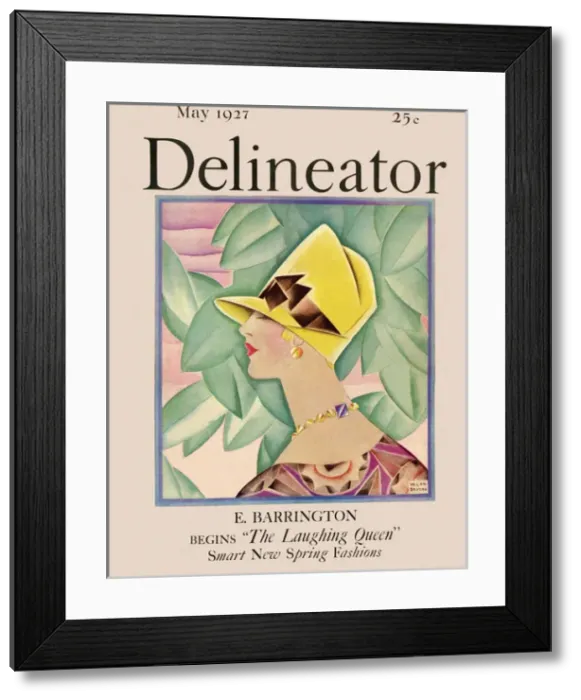 Framed Print : Delineator cover May 1927 Framed Print : Delineator cover May 1927