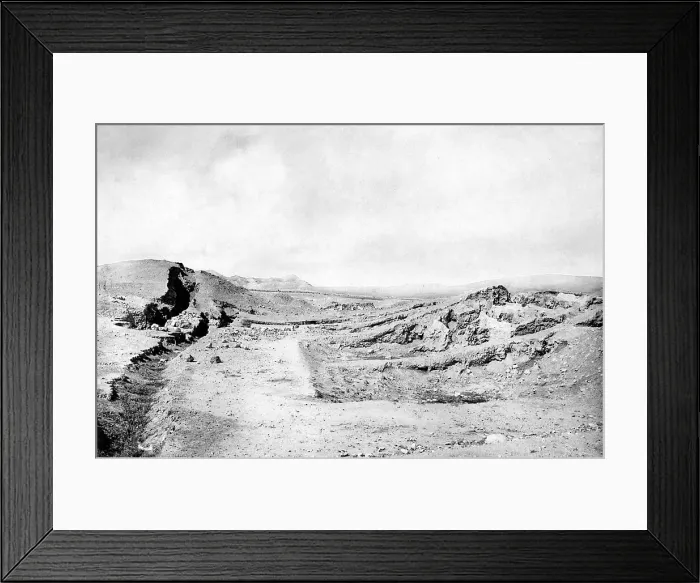 Framed Print : Site of ancient city of Jericho, West Bank Framed Print : Site of ancient city of Jericho, West Bank