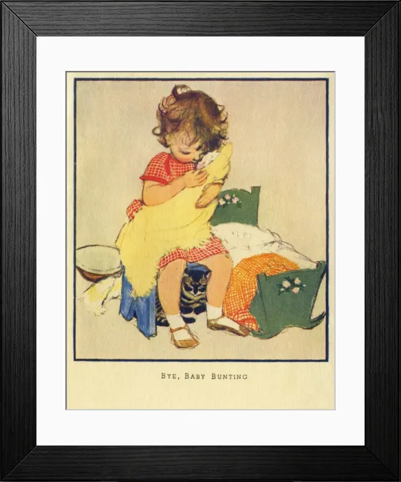 Framed Print : Bye Baby Bunting Framed Print : Bye Baby Bunting
