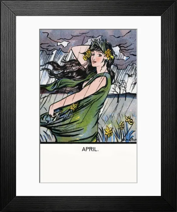 Framed Print : April. Persephone Framed Print : April. Persephone