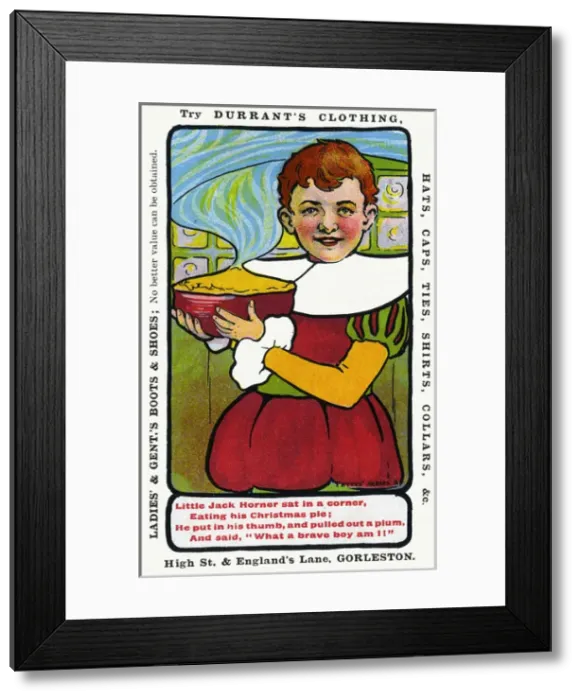 Framed Print : Little Jack Horner Framed Print : Little Jack Horner