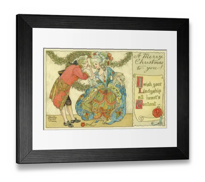 Framed Print : Regency couple dancing Framed Print : Regency couple dancing
