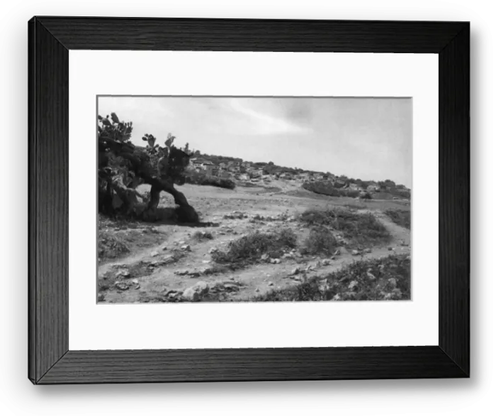 Framed Print : View of Endor, Jezreel Valley, Northern Israel Framed Print : View of Endor, Jezreel Valley, Northern Israel