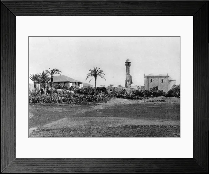 Framed Print : View of Lydda (Lod), Western Israel Framed Print : View of Lydda (Lod), Western Israel