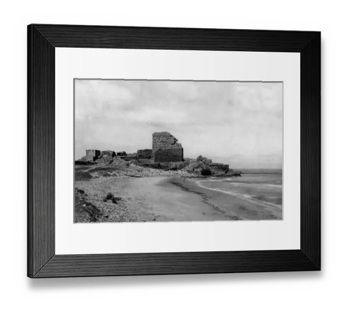 Framed Print : Ruined fort at Atlit, near Haifa, Northern Israel Framed Print : Ruined fort at Atlit, near Haifa, Northern Israel
