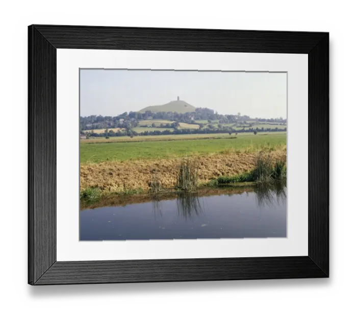 Framed Print : Distant view of Glastonbury Tor, Somerset Framed Print : Distant view of Glastonbury Tor, Somerset
