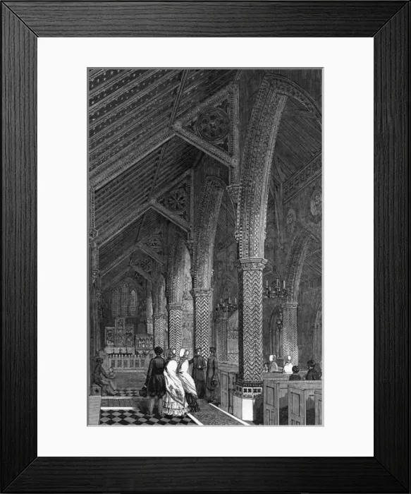 Framed Print : St Giles, Cheadle Framed Print : St Giles, Cheadle