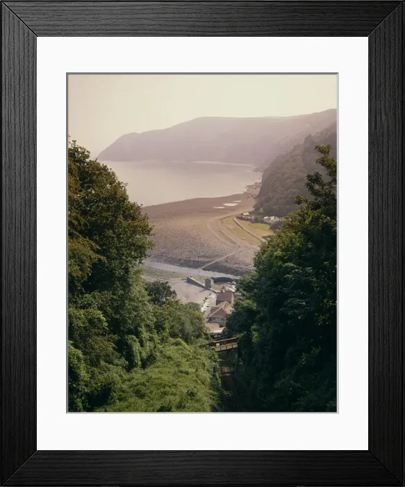 Framed Print : Foreland Point from Lynton, North Devon Framed Print : Foreland Point from Lynton, North Devon