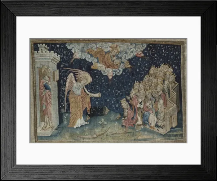 Framed Print : 7th trumpet. Apocalypse of Angers