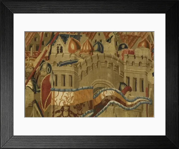 Framed Print : Siege of Asilah Framed Print : Siege of Asilah