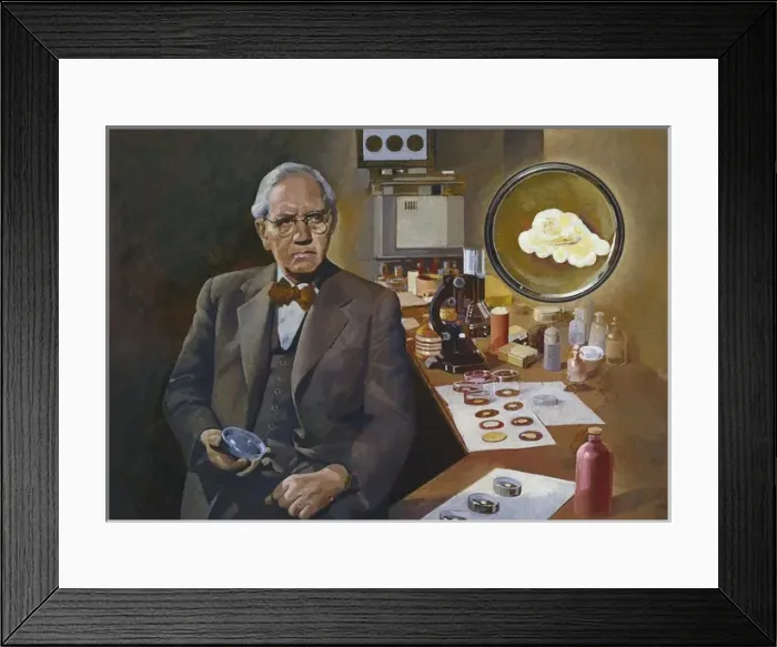 Framed Print : Alexander Fleming Framed Print : Alexander Fleming
