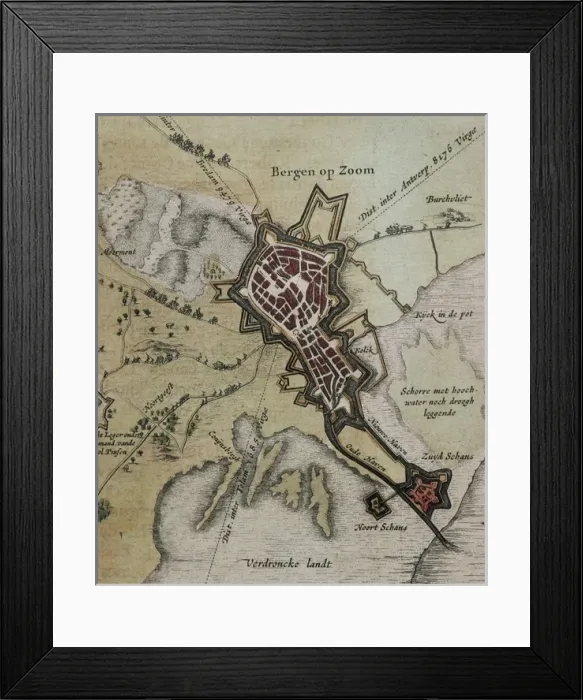 Framed Print : Atlas Novus, 17th c Map of Low Countries Framed Print : Atlas Novus, 17th c Map of Low Countries