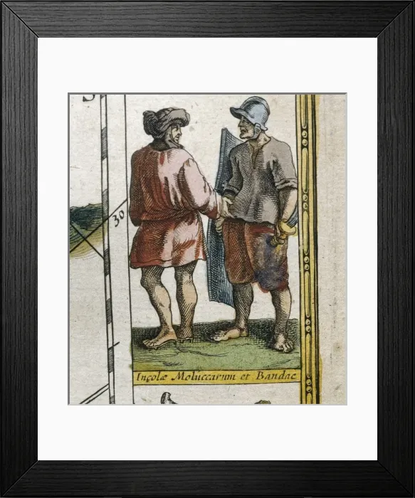 Framed Print : Atlas Novus. Asia. Arabian people, 17th c Framed Print : Atlas Novus. Asia. Arabian people, 17th c