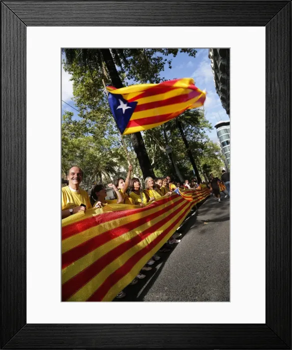 Framed Print : Catalan Way Framed Print : Catalan Way