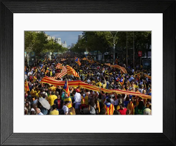Framed Print : Catalan Way Framed Print : Catalan Way