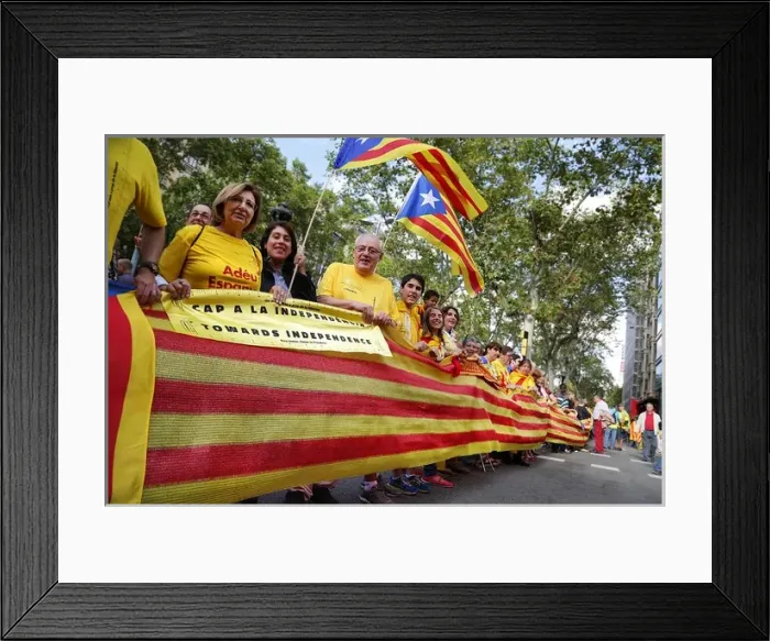 Framed Print : Catalan Way Framed Print : Catalan Way