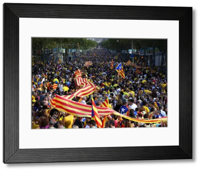 Framed Print : Catalan Way Framed Print : Catalan Way