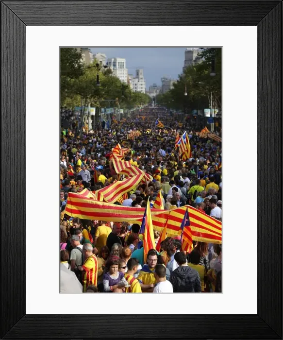 Framed Print : Catalan Way Framed Print : Catalan Way