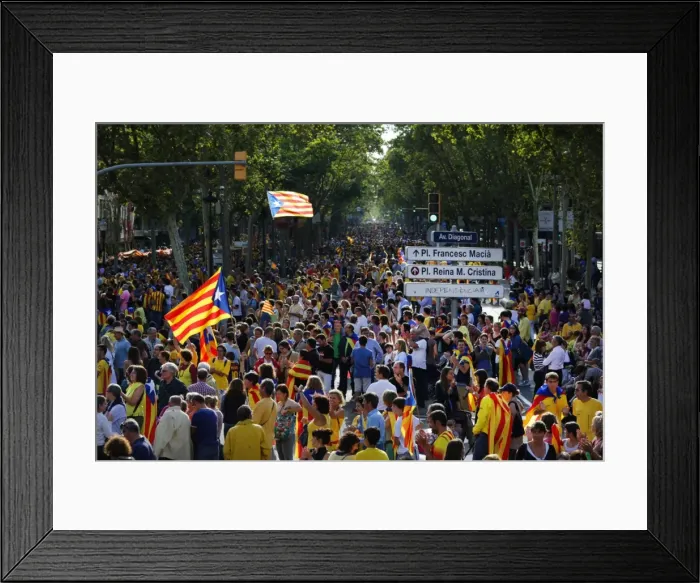 Framed Print : Catalan Way Framed Print : Catalan Way