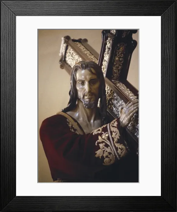 Framed Print : BENLLIURE, Mariano. Our Father Jesus Framed Print : BENLLIURE, Mariano. Our Father Jesus