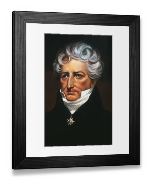 Framed Print : BREE, Mathieu I. Van. Portrait of Cuvier Framed Print : BREE, Mathieu I. Van. Portrait of Cuvier