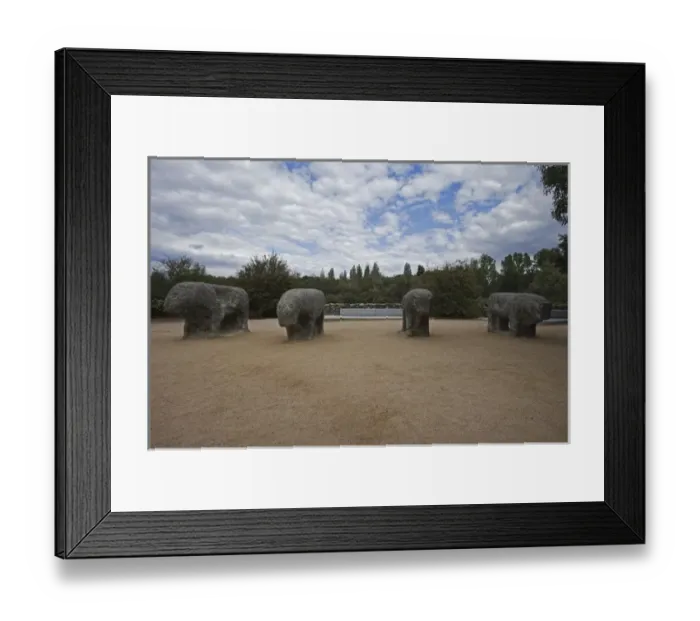 Framed Print : Bulls of Guisando Framed Print : Bulls of Guisando