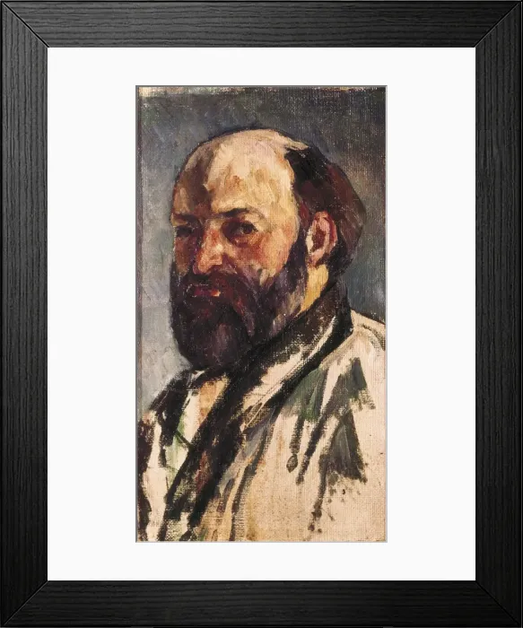 Framed Print : CEZANNE, Paul. Self-portrait Framed Print : CEZANNE, Paul. Self-portrait