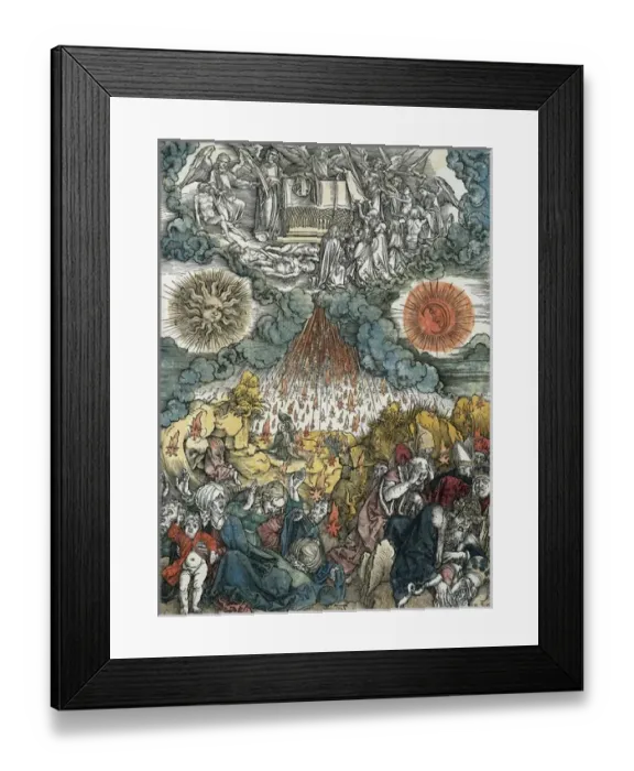 Framed Print : DURER, Albrecht. The Apocalypse of St. John Framed Print : DURER, Albrecht. The Apocalypse of St. John