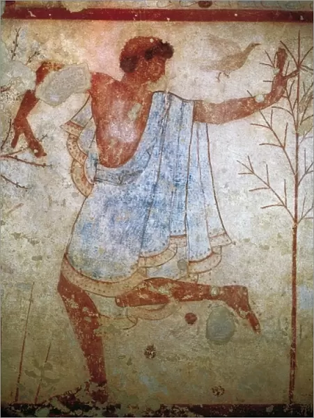 Dancer. Tricliniums Tomb. Etruscan art