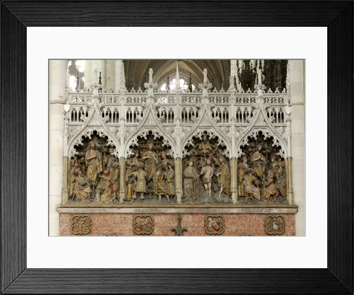 Framed Print : France. Amiens. Cathedral of Our Lady Framed Print : France. Amiens. Cathedral of Our Lady