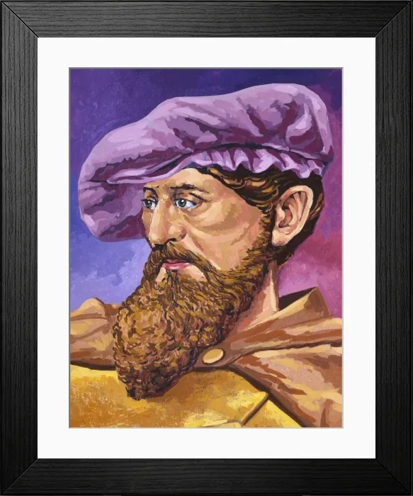 Framed Print : ELCANO, Juan Sebastian. Portrait. Engraving Framed Print : ELCANO, Juan Sebastian. Portrait. Engraving